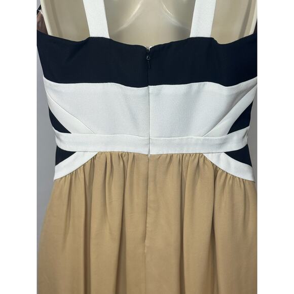 Jay Godfrey Colorblock Halter Dress - Size 4 - Picture 11 of 13